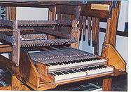 The Mandeville Organ as it was dismantled.